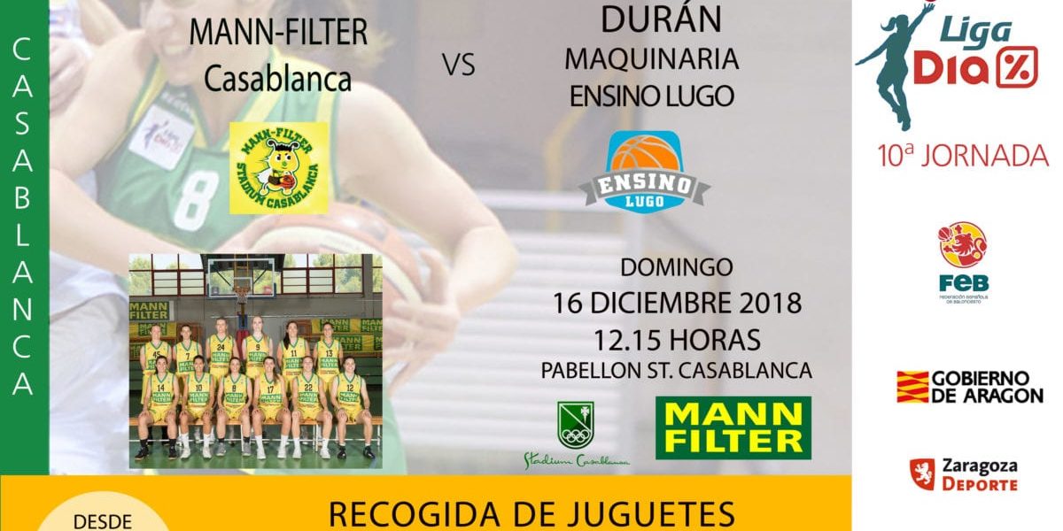 Partido MANN FILTER recogida juguetes